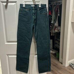 RE/DONE Evergreen Dipped Loose jeans
